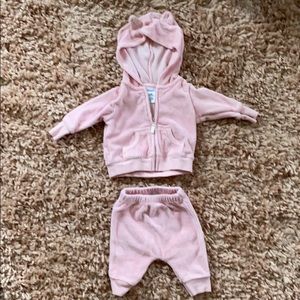 Carter’s Cat Sweatsuit Size NB
